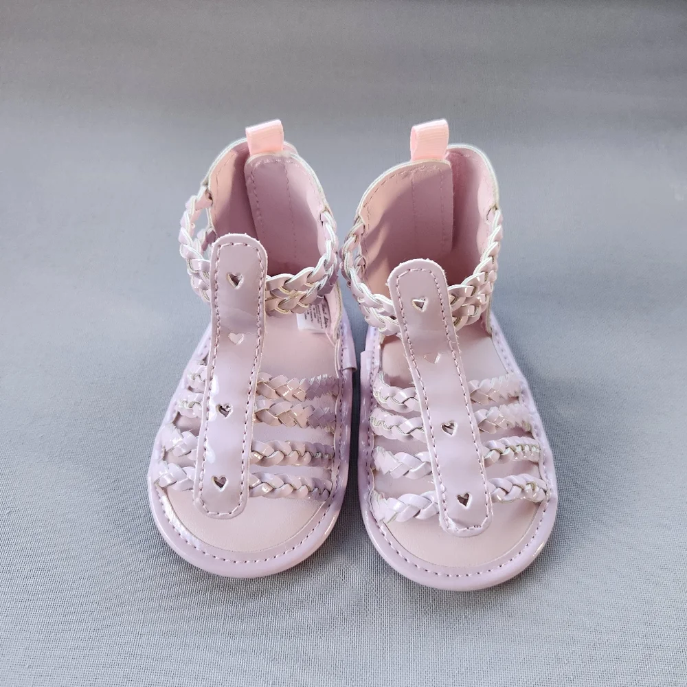 First steps pink sandals